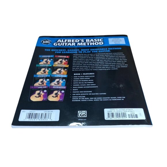 Alfreds Basic Guitar Method 1 Book CD 3rd Ed Beginner Acoustic Electric Guitar - Picture 3 of 12